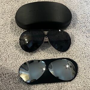 Porsche Design Black Sunglasses